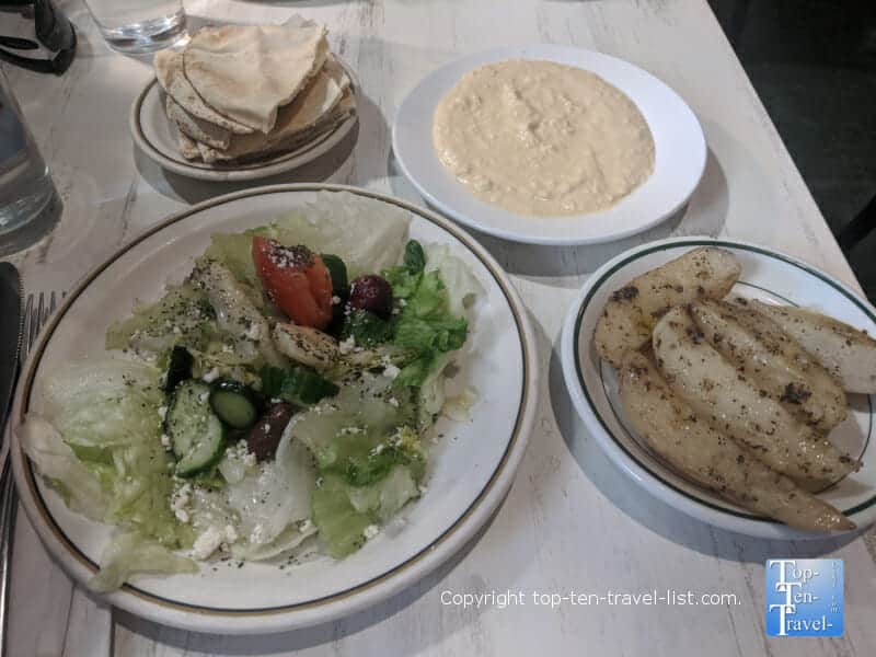 Greek food at Christos in Pittsburgh