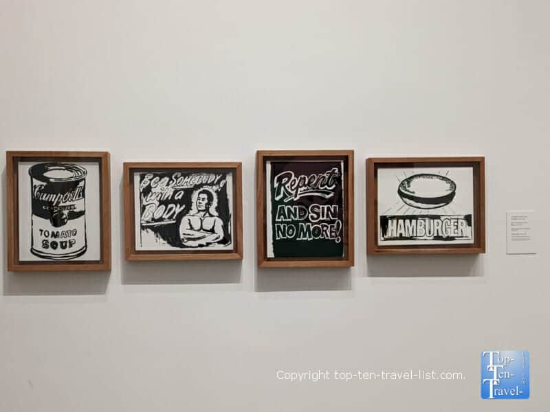 Campbells soup at the Andy Warhol Museum in Pittsburgh