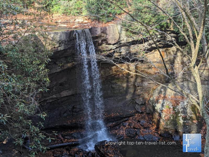 Cucumber Falls at Ohiopyle State Park in Pennsylvania