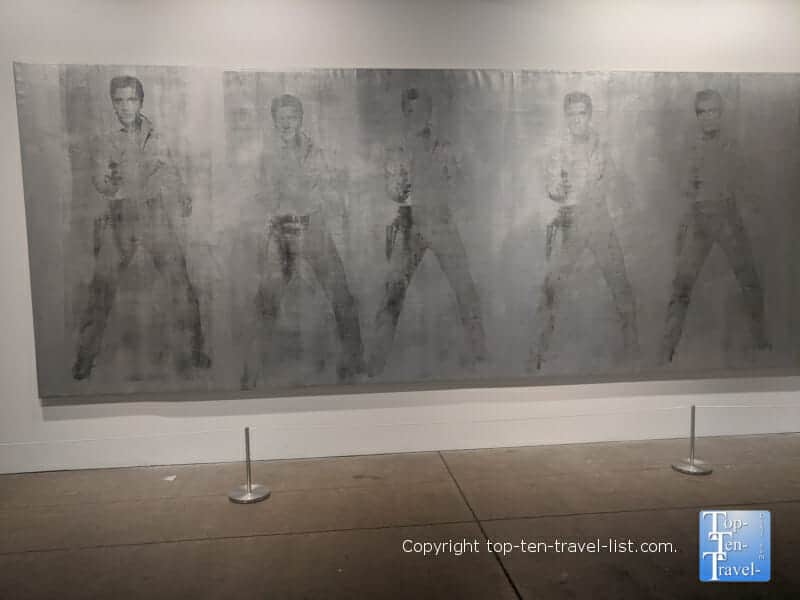 Eight Elvises at The Andy Warhol Museum in PIttsburgh