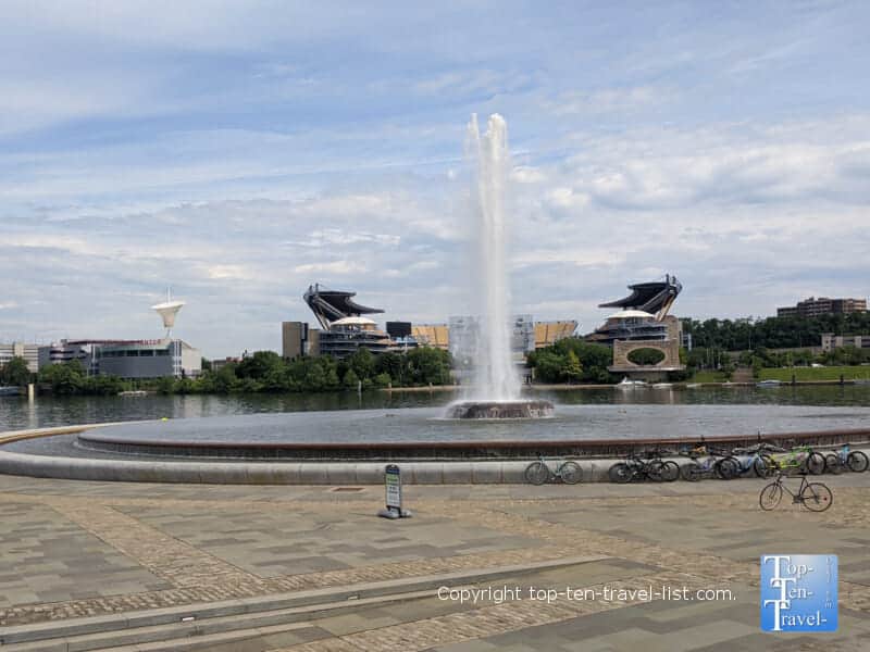 Fountain at Point State Park in Pittsburgh