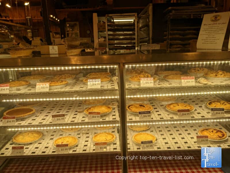 Pies at Soergel Orchards in Wexford 