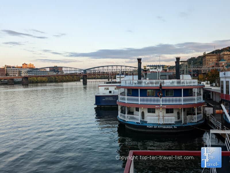 Gateway Clipper in downtown Pittsburgh