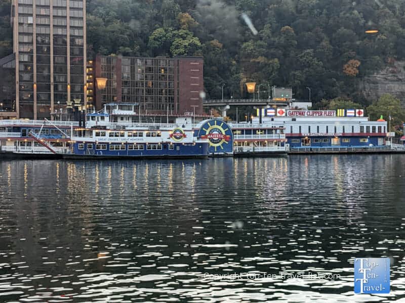The Gateway Clipper fleet in Pittsburgh 