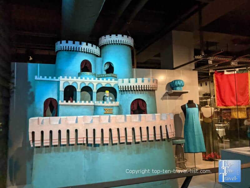 Castle from Mr. Roger's set at the Heinz History Center in Pittsburgh