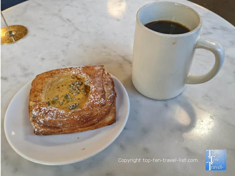 Pumpkin croissant at Mediterra Cafe in Mt. Lebanon, PA