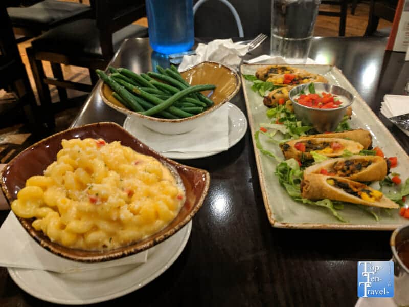 Twisted mac and cheese at the Hard Rock Cafe 
