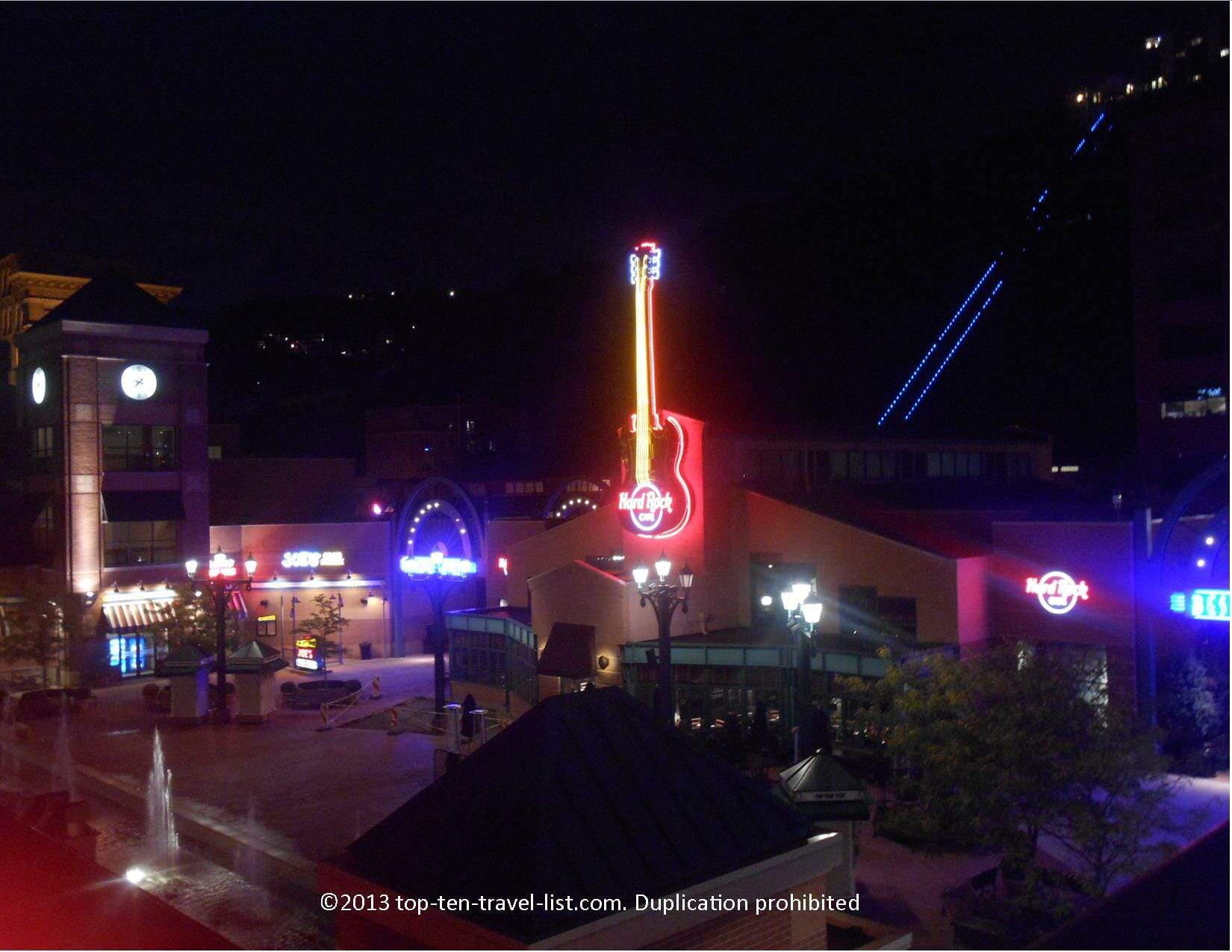 Hard Rock Cafe at Station Square in Pittsburgh 