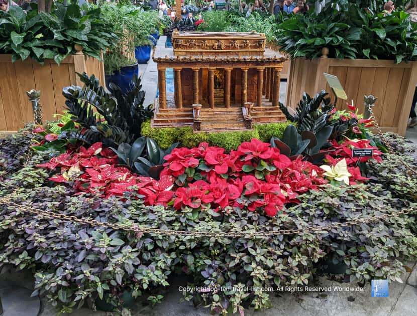 US Botanical Gardens Lincoln Memorial replica