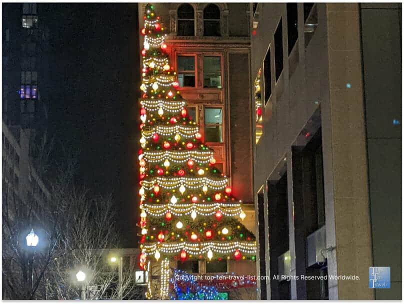 Highmark Unity Tree in downtown Pittsburgh