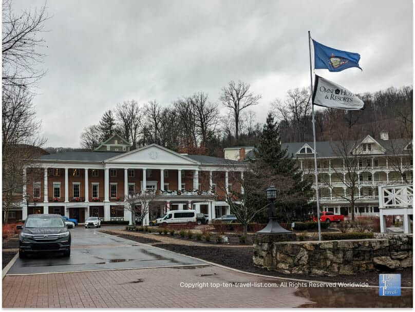 Historic Omni property in Bedford Springs, Pennsylvania