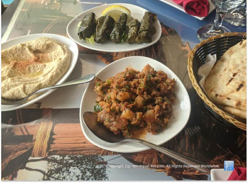 Great appetizers at Pasha Cafe in Pittsburgh