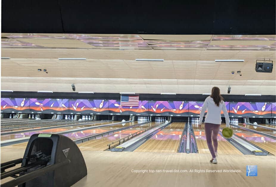 Bowling at AMF in Mt. Lebanon, PA