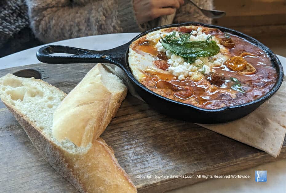 Shashuka at Mediterra Cafe