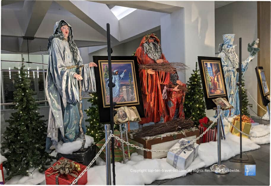 Spirits of Giving around the world exhibit in Pittsburgh