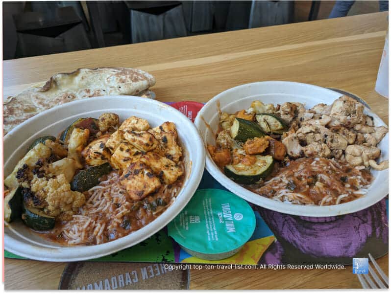 Tikka masala bowl at Choolaah in Pittsburgh
