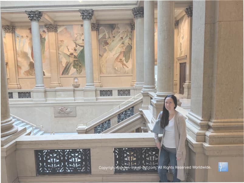 Beautiful views at the Carnegie Museum of Art in Pittsburgh