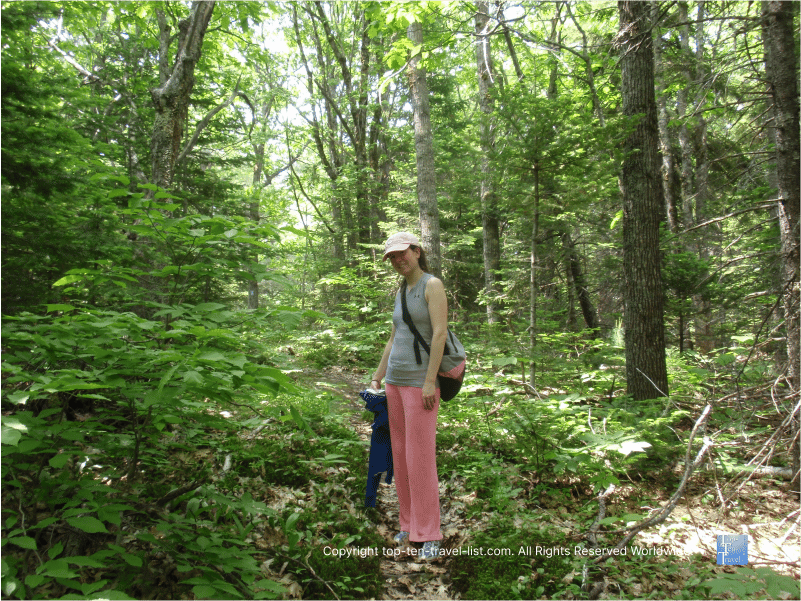 Hiking Camden Hills State Park in Maine