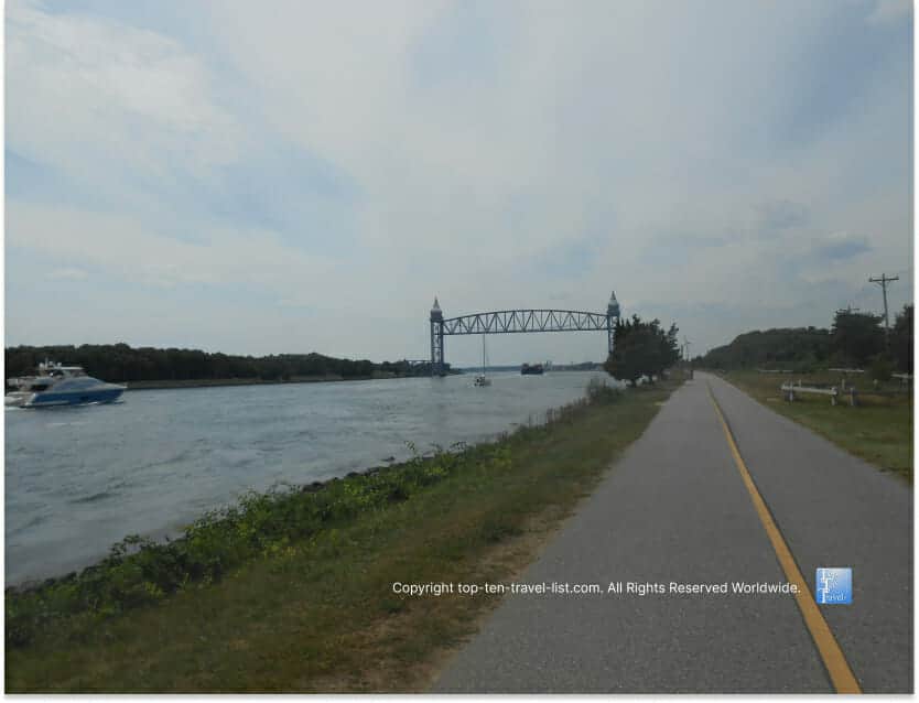 Biking the Cape Cod canal trail