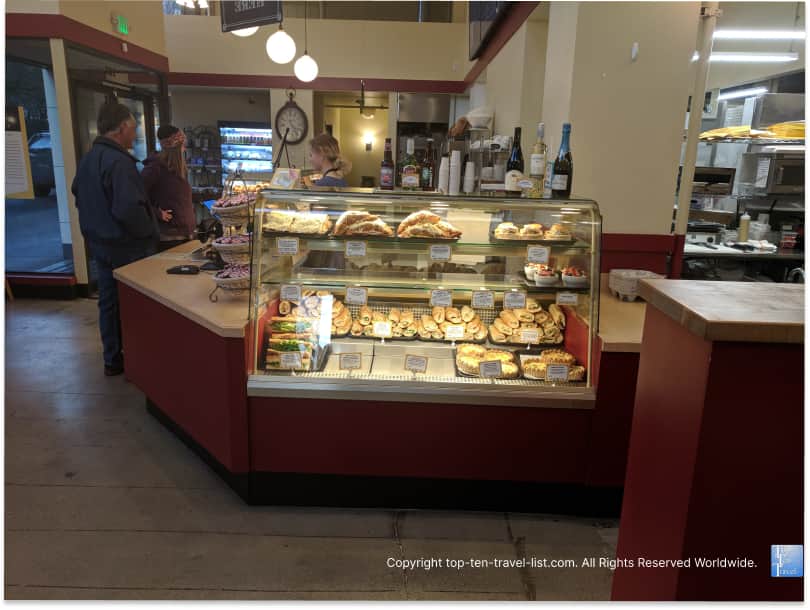Pastry treats at St. Honore Bakery in Portland, OR