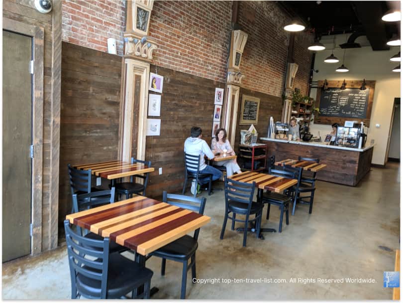 Cafe Ponte on the Portland waterfront 