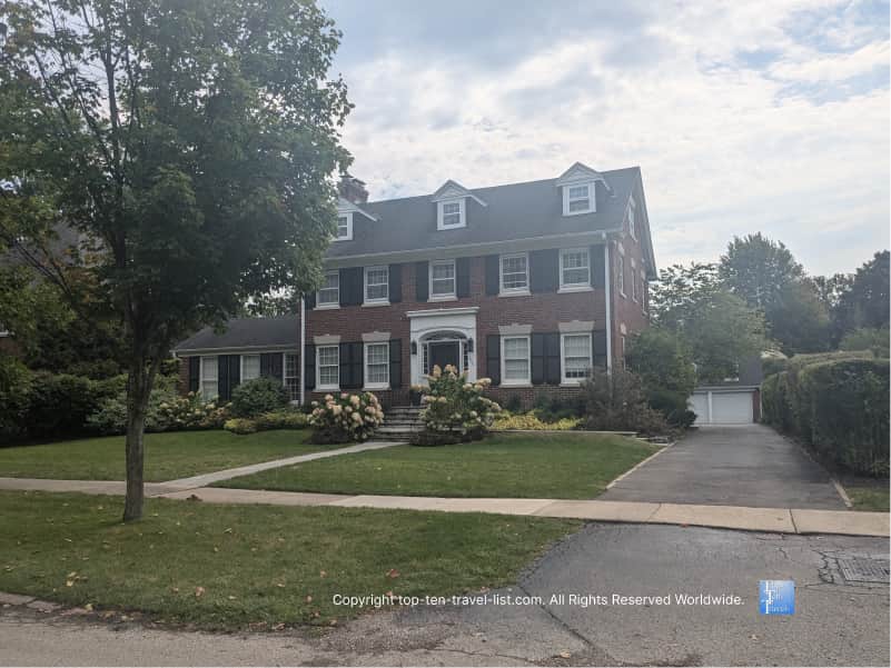 Planes, Trains and Automobiles house in Kenilworth, IL