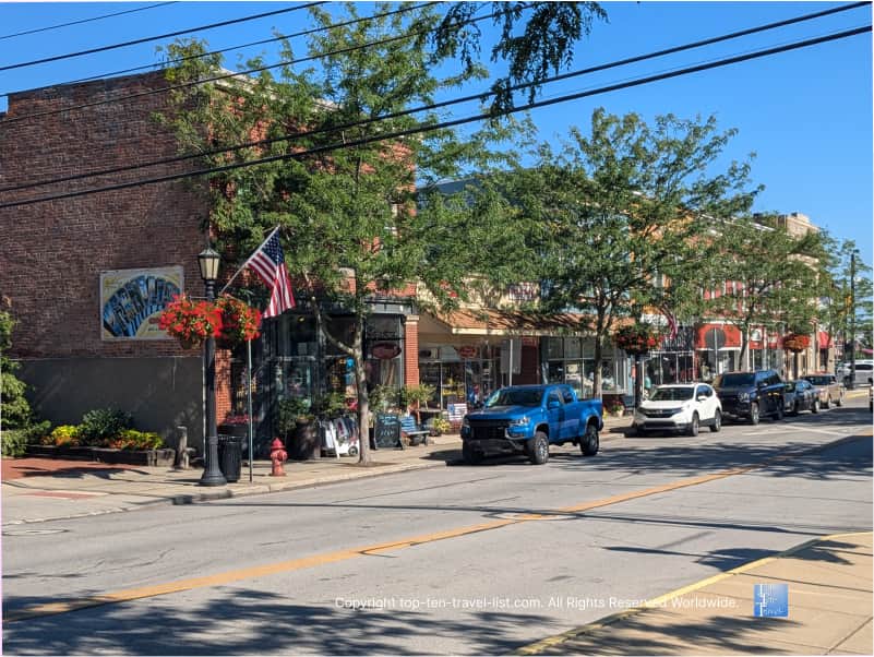 Main Street in Vermillion, Ohio