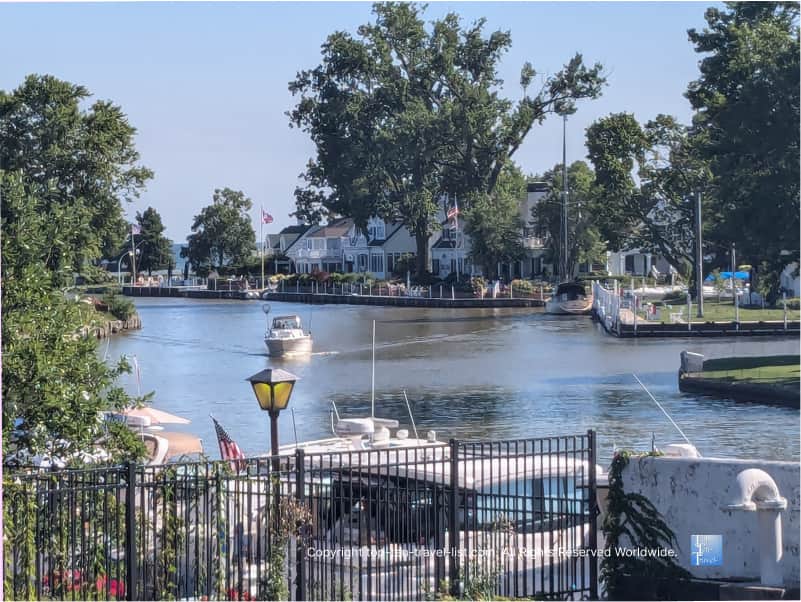 Scenic marina views in Vermillion, Ohio