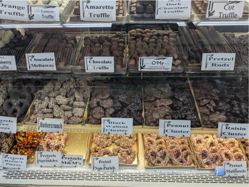 Truffles at Brummer's Chocolate