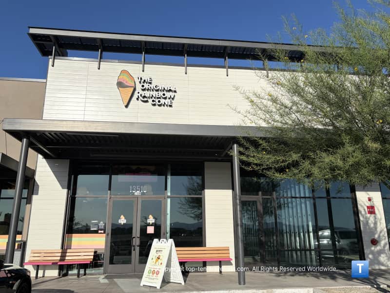 Original Rainbow Cone shop in Surprise, Arizona