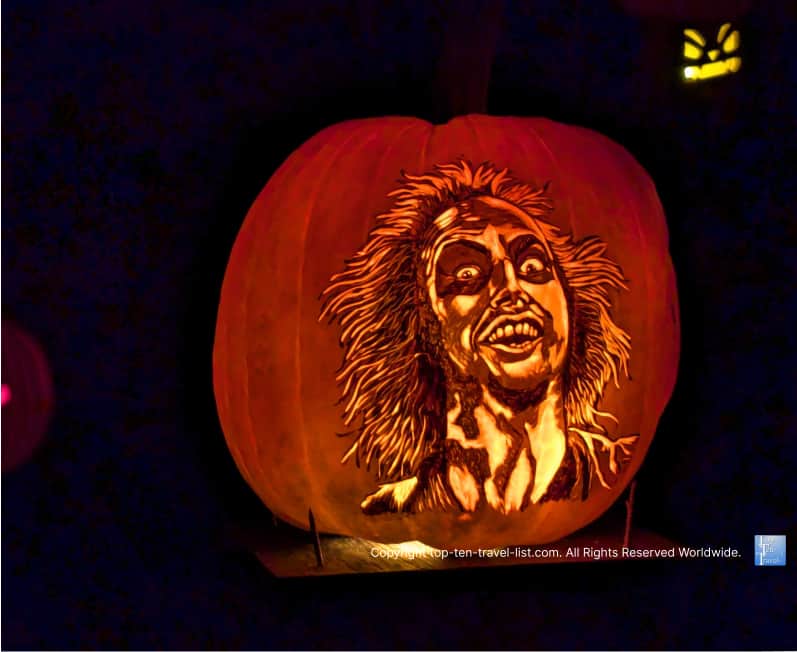 Beetlejuice Jack O'Lantern 