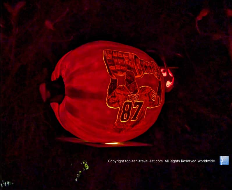Crosby jack o'lantern at the Pittsburgh Zoo