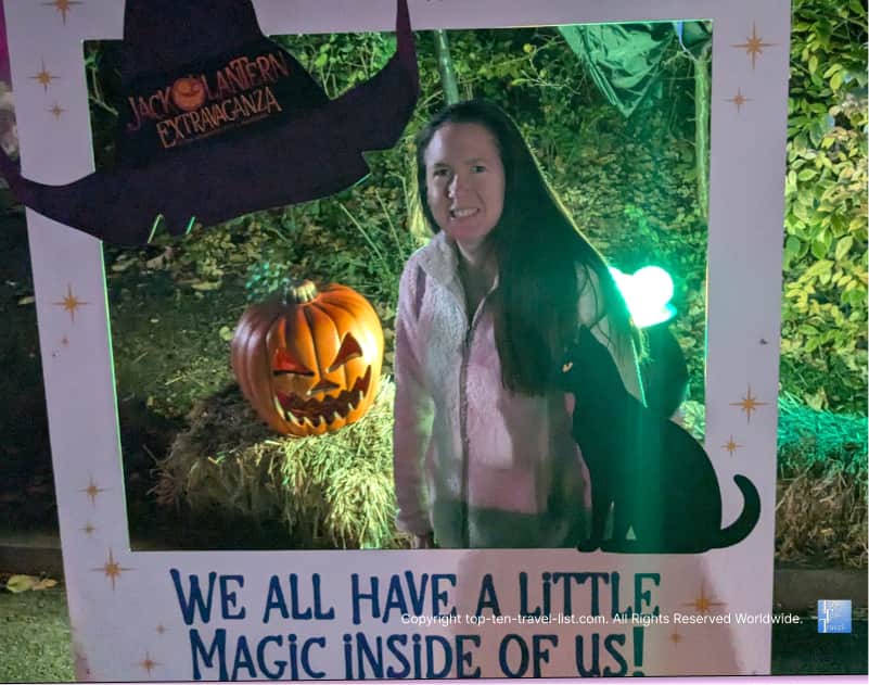 Witch photo opp at the Pittsburgh Zoo