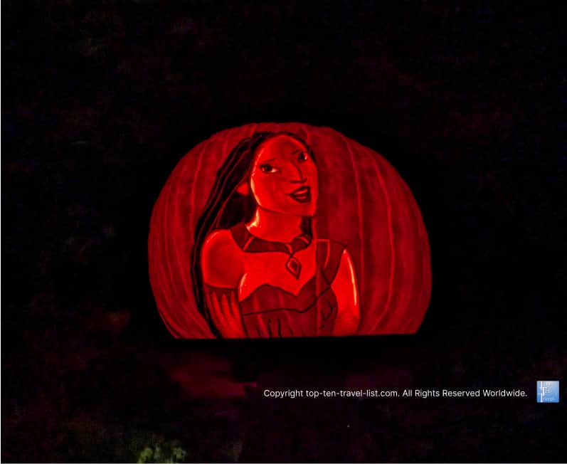 Pocahontas Jack O'Lantern at the Pittsburgh Zoo