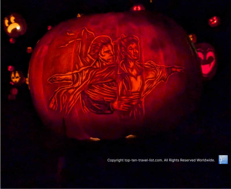 Titanic jack o'lantern