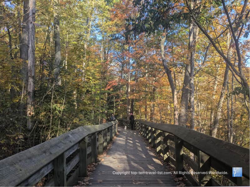 Leaf peeping at Cuyahoga Valley National Park