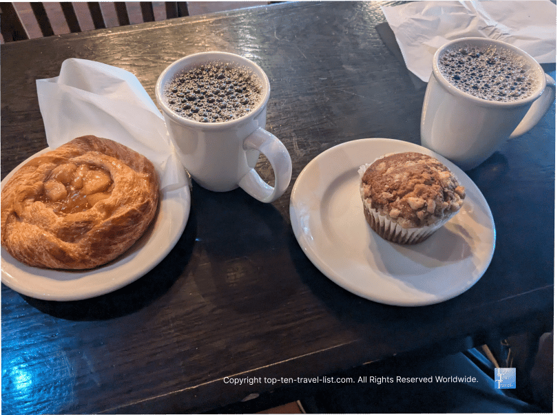 Pastries at Civilization Coffee in Cleveland