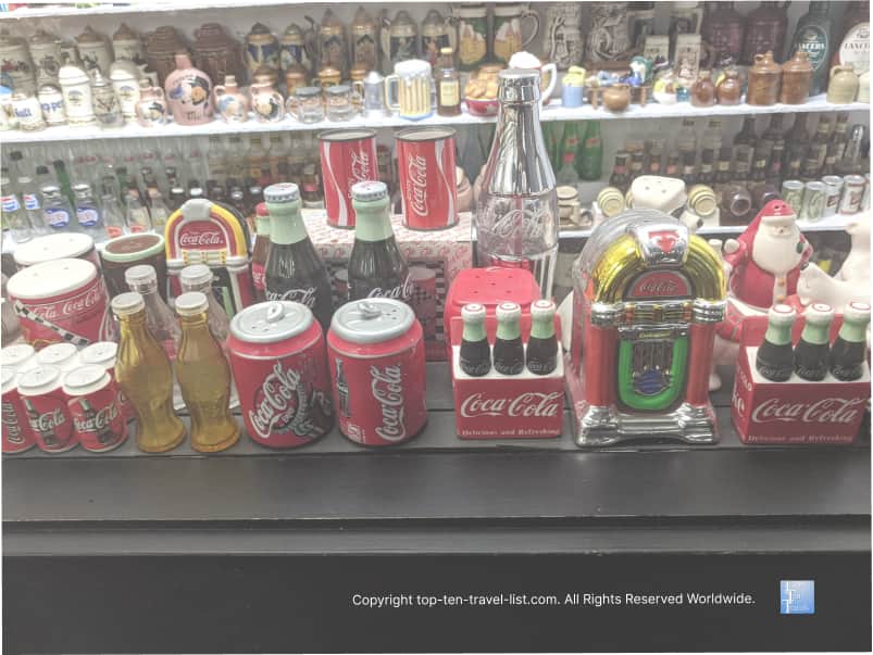 Coke Salt and Pepper Shakers in Gatlinburg