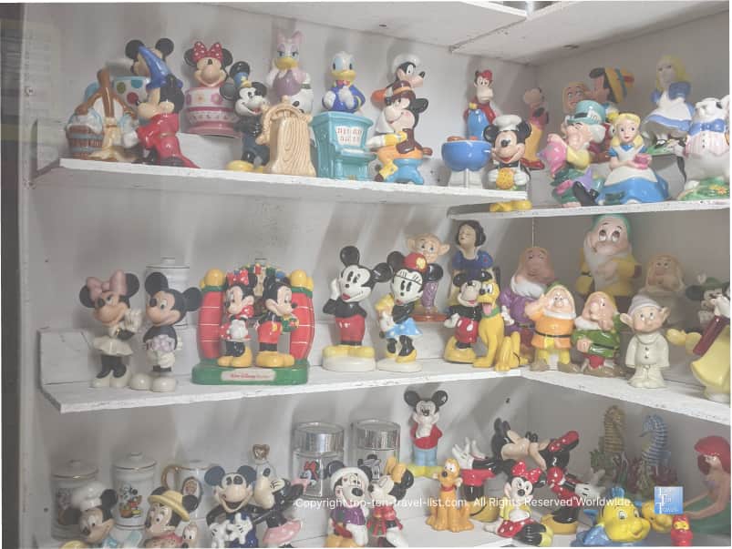 Disney salt and pepper shakers in Gatlinburg
