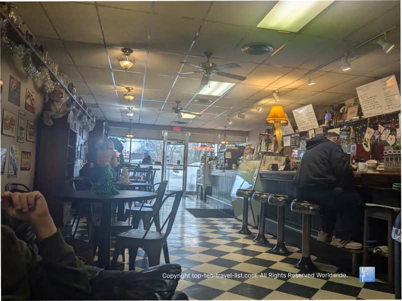 Quirky decor at Savor the Moment in Cleveland