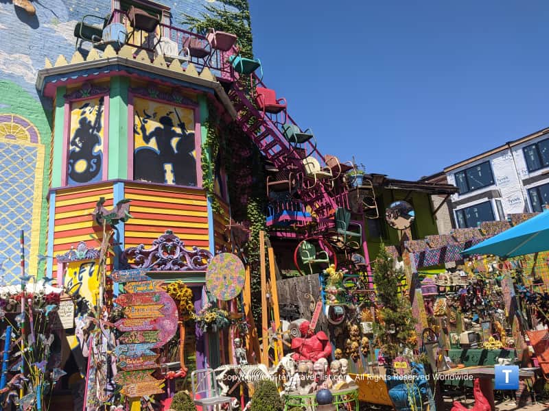 Randyland art display in Pittsburgh