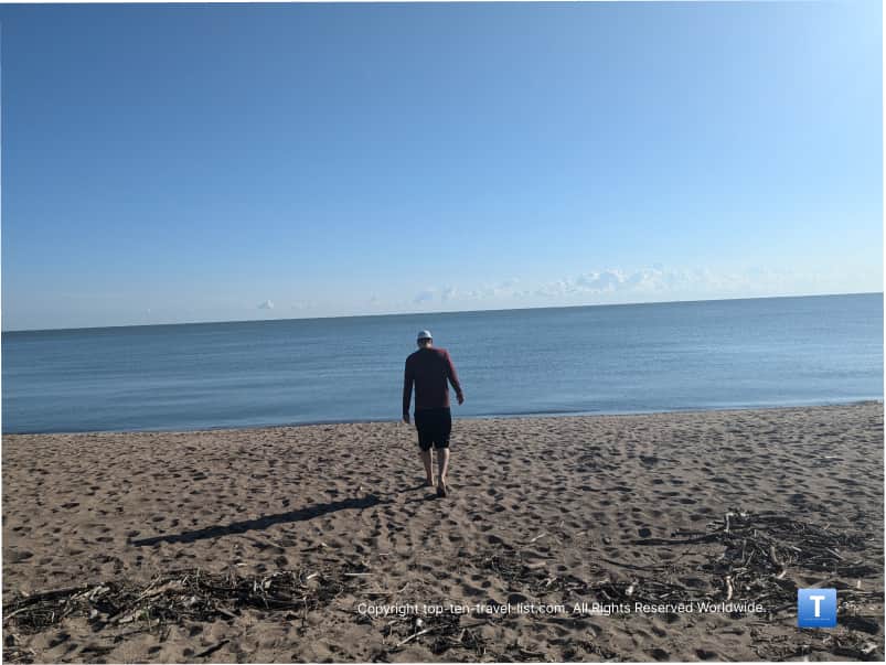 Sheldon Marsh Nature Preserve beach