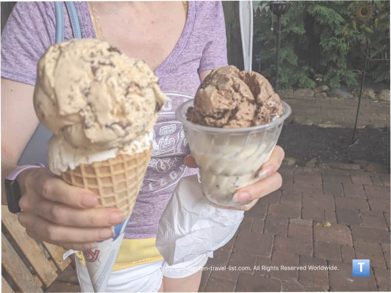 PineCone ice cream in North Royalton, Ohio
