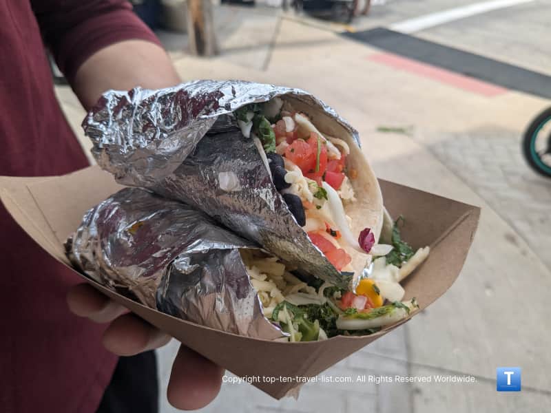 Tacos at the Taste of Tremont in Ohio