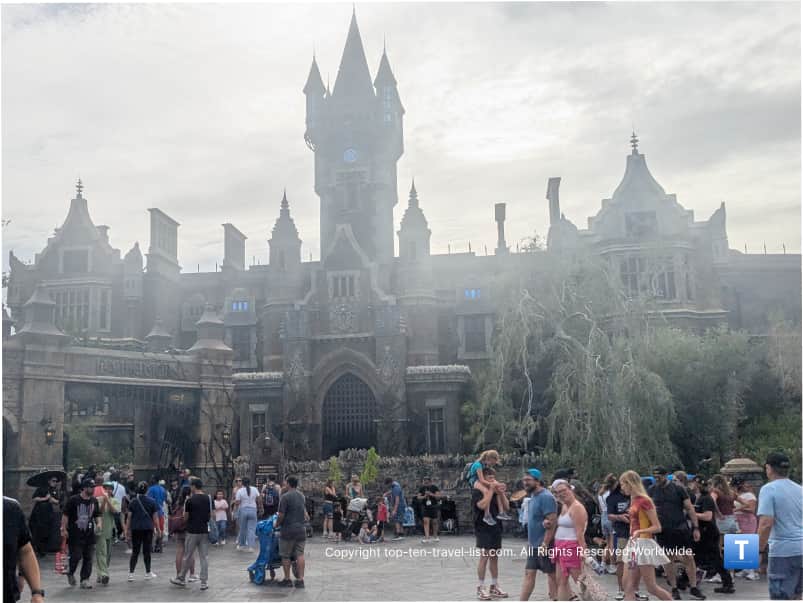 Frankenstein manor at Epic Universe 