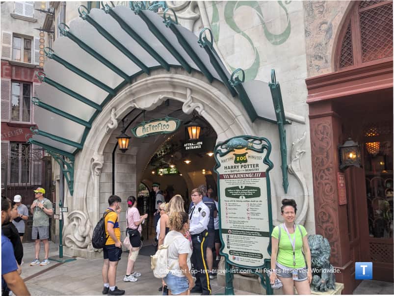 200 min wait for Ministry of Magic ride at Epic Universe 
