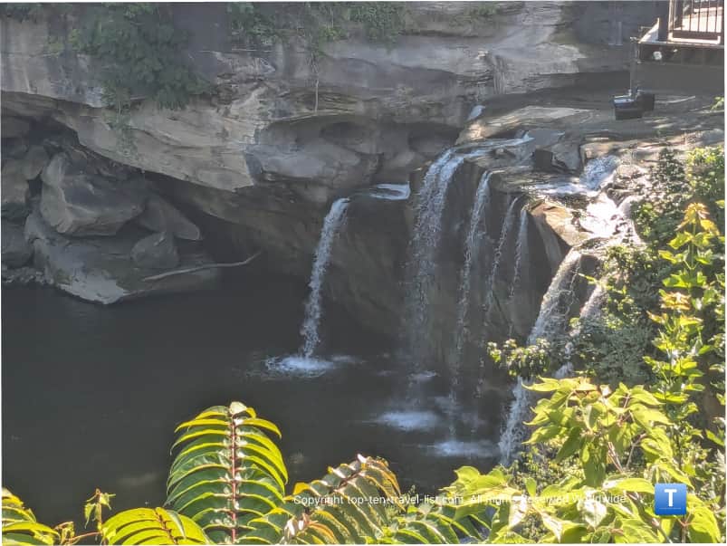 East Falls at Cascade Park in Elyria