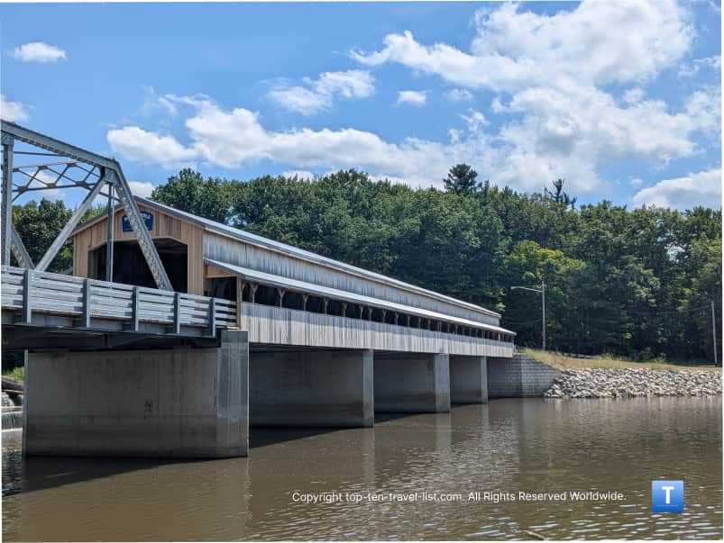 Harpersfield covered bridge