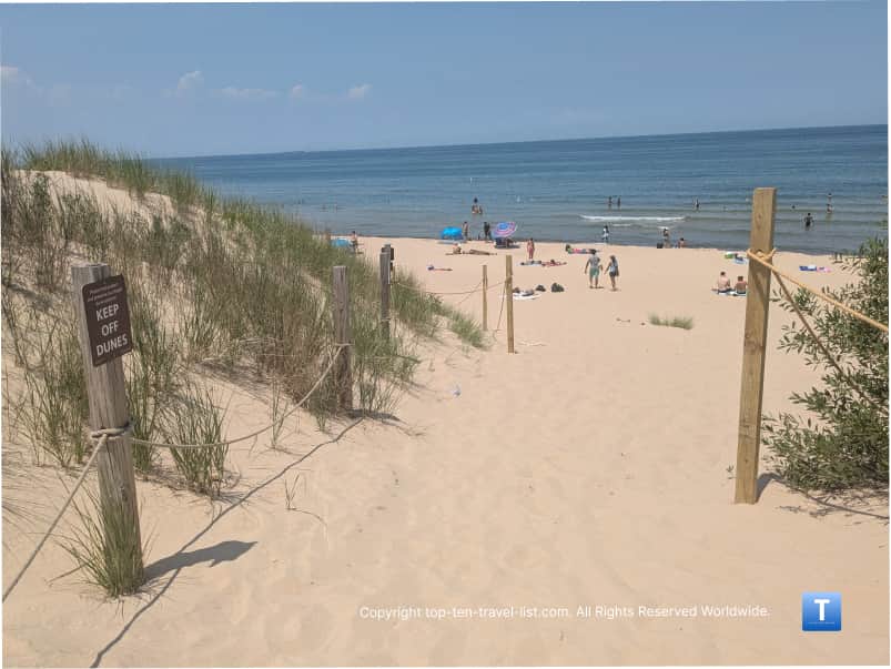 Views of West Beach at Indiana Dunes National Park