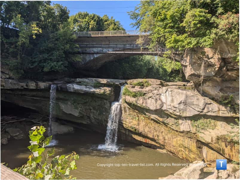 Western Falls at Cascade Park Elyria